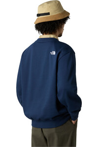 The North Face sudadera hombre M ESSENTIAL RELAXED CREW vista trasera
