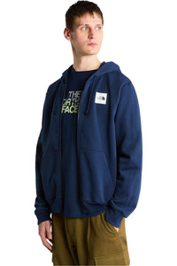 The North Face sudadera hombre M EVO BOX HALF DOME FZ vista detalle