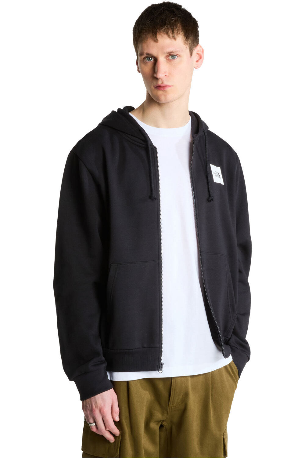 The North Face sudadera hombre M EVO BOX HALF DOME FZ vista detalle