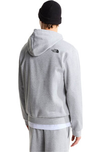 The North Face sudadera hombre M EVO BOX HALF DOME FZ vista trasera