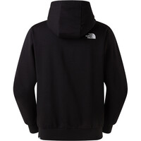 The North Face sudadera hombre M EVOLUTION BOX HALF DOME REGULAR HOODIE vista trasera