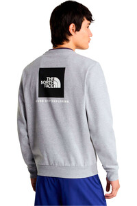 The North Face sudadera hombre M EVOLUTION BOX NSE CREW vista trasera