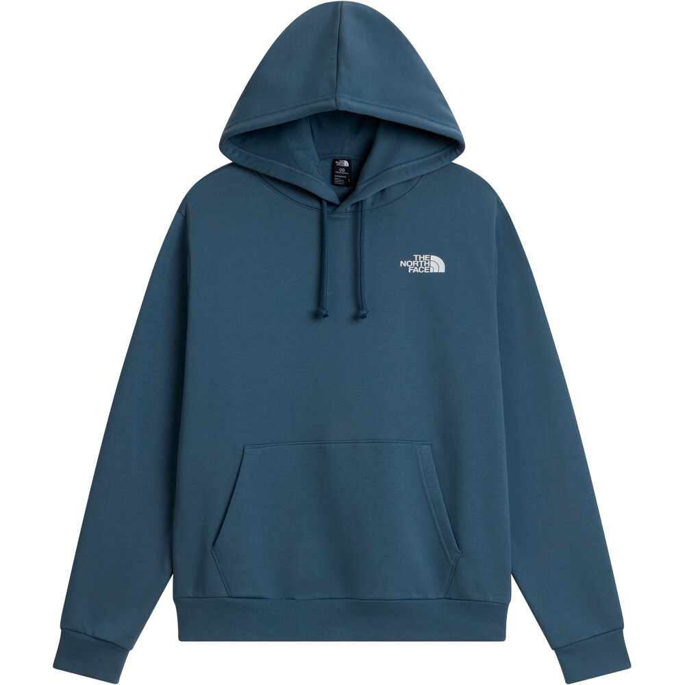 The North Face sudadera hombre M EVOLUTION BOX NSE HOODIE vista detalle