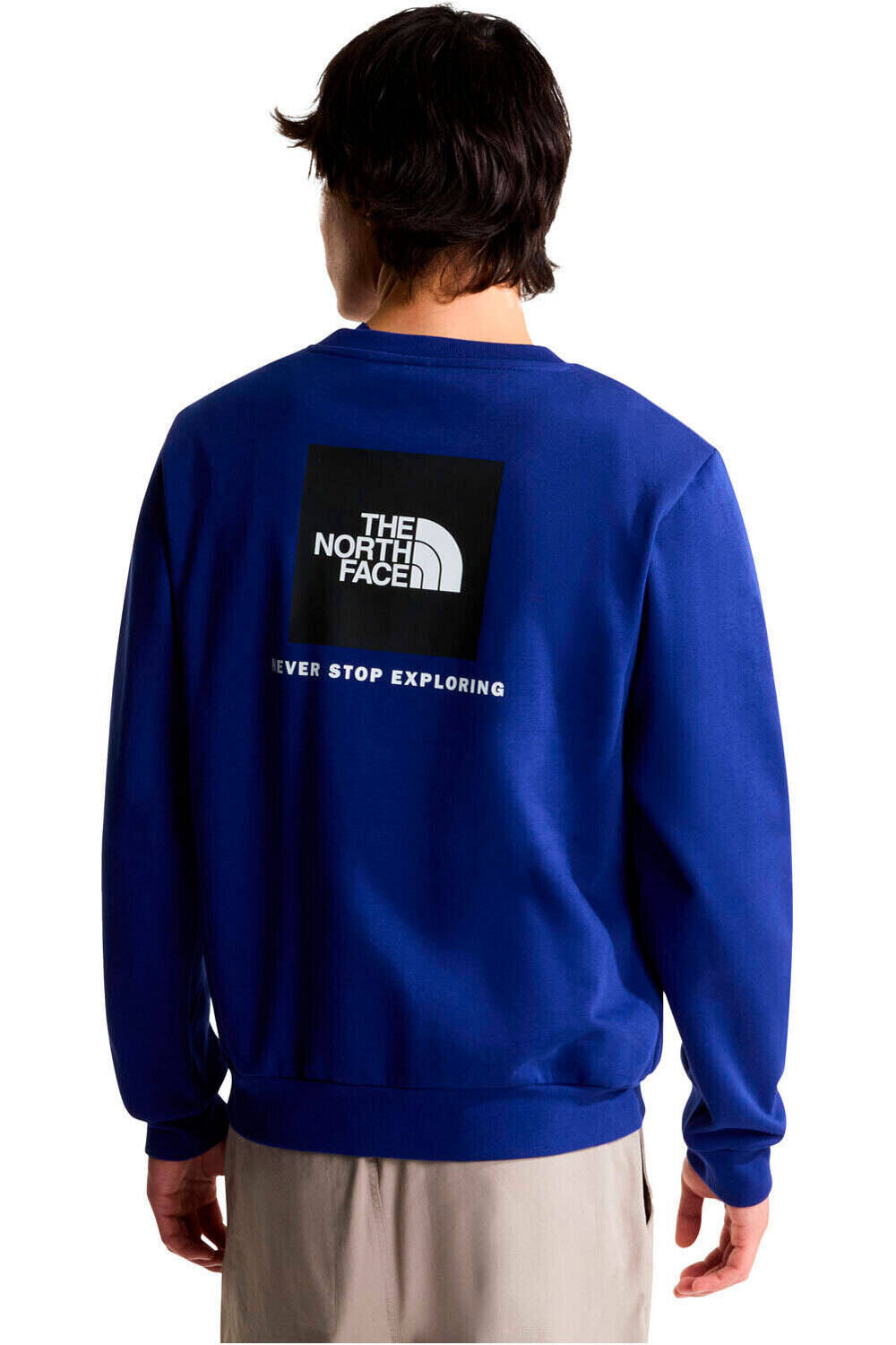The North Face sudadera hombre M EVOLUTION BOX NSE REGULAR CREW vista trasera