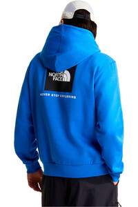 The North Face sudadera hombre M EVOLUTION BOX NSE REGULAR HOODIE vista trasera
