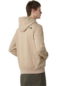 The North Face sudadera hombre M FINE HOODIE vista trasera