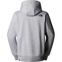 The North Face sudadera hombre M FINE HOODIE vista trasera