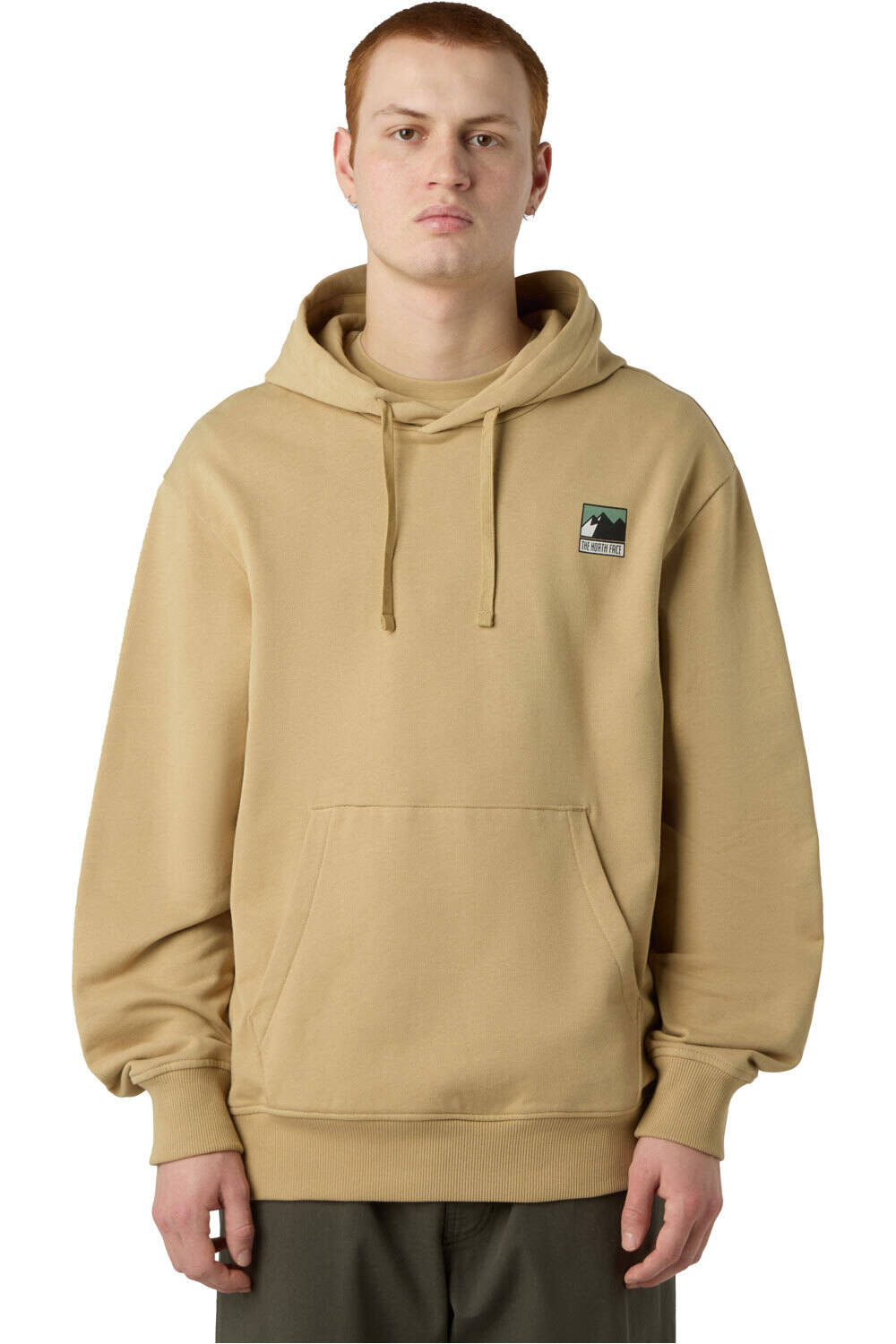 The North Face sudadera hombre M MOUNTAIN LOGO RELAXED HOODED SWEATSHIR vista frontal