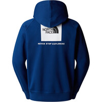 The North Face sudadera hombre M RAGLAN BOX NSE HOODIE vista trasera