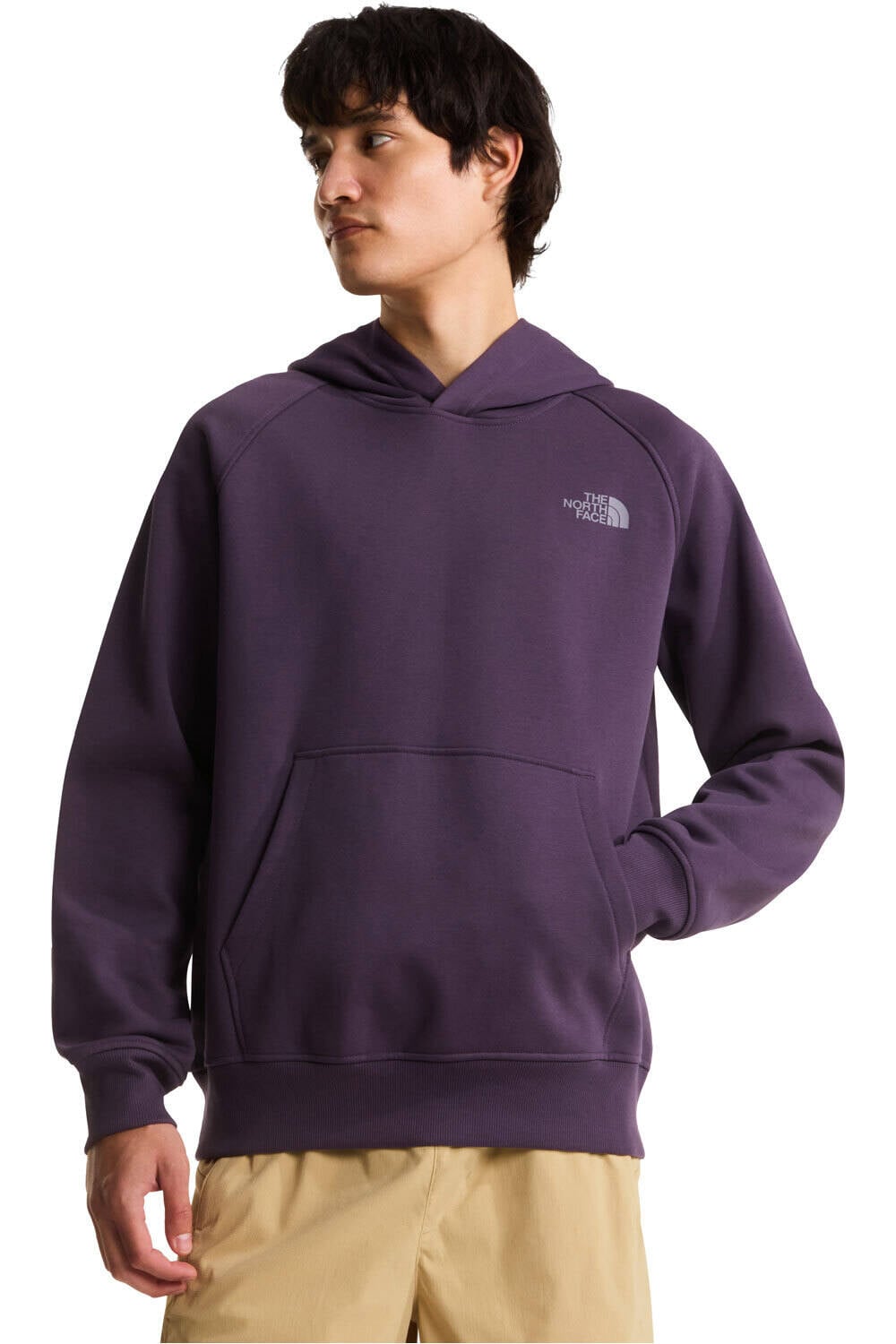 The North Face sudadera hombre M RAGLAN BOX NSE REGULAR HOODIE vista frontal