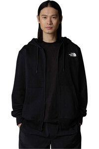 The North Face sudadera hombre M SIMPLE DOME FULL ZIP HOODIE vista detalle