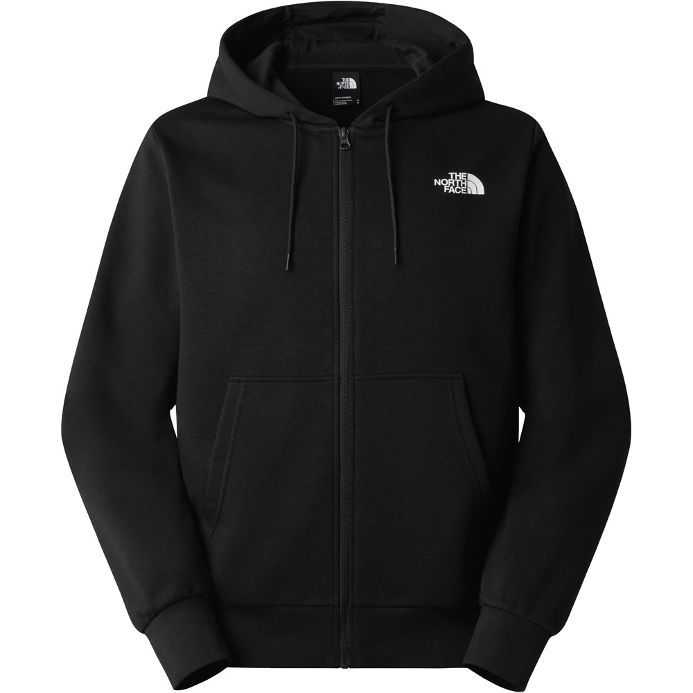 The North Face sudadera hombre M SIMPLE DOME LIGHT REGULAR FULL ZIP HOO 03