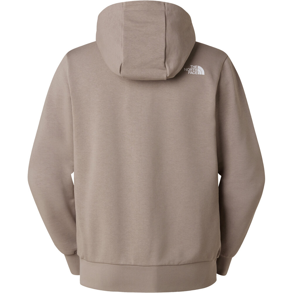 The North Face sudadera hombre M SIMPLE DOME LIGHT REGULAR FULL ZIP HOO 05