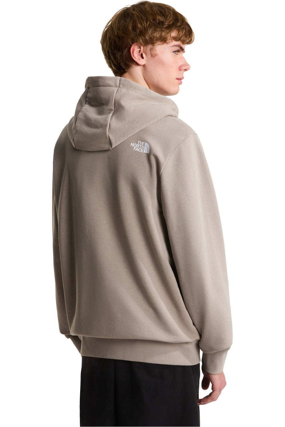 The North Face sudadera hombre M SIMPLE DOME LIGHT REGULAR FULL ZIP HOO vista trasera