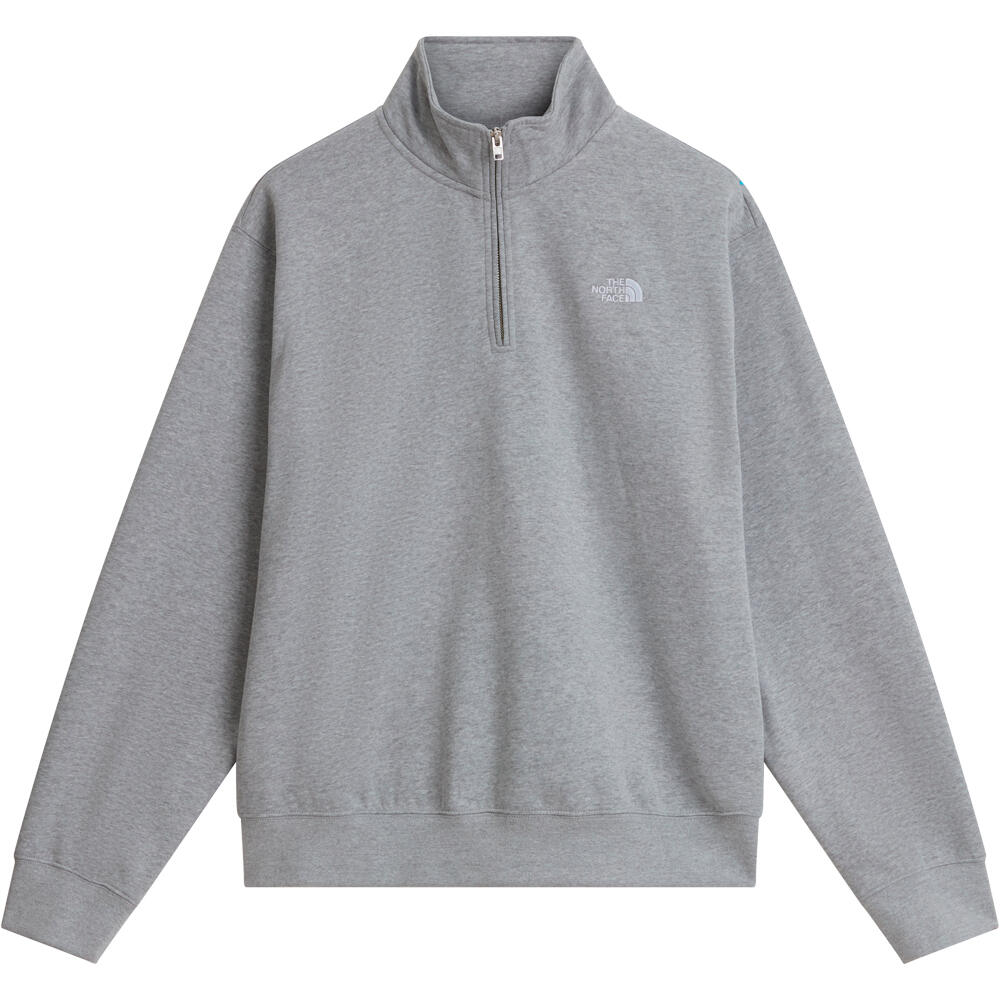 The North Face sudadera hombre M TNF ESSENTIAL SIMPLE DOME RLX 1/4 ZIP vista detalle