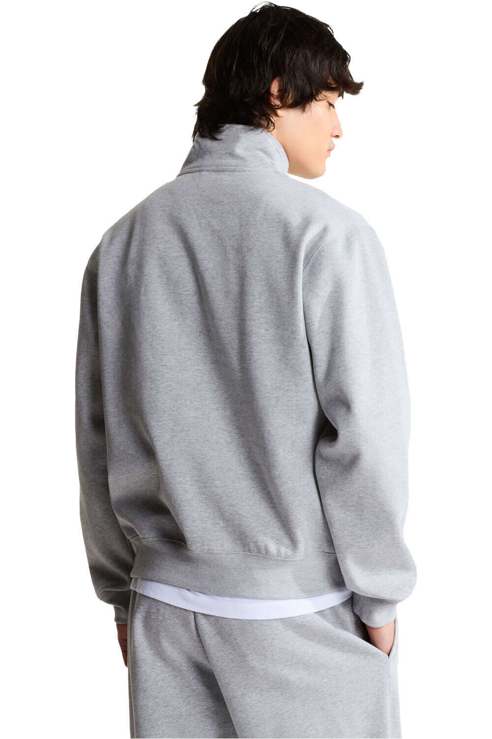 The North Face sudadera hombre M TNF ESSENTIAL SIMPLE DOME RLX 1/4 ZIP vista trasera