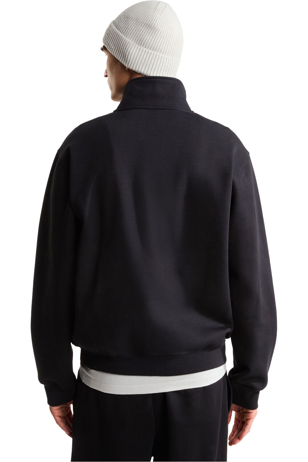 The North Face sudadera hombre M TNF ESSENTIAL SIMPLE DOME RLX 1/4 ZIP vista trasera