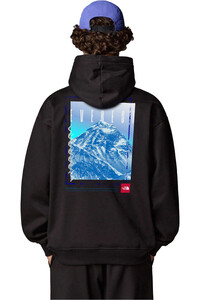 The North Face sudadera hombre U AXYS OVERSIZED HOODIE vista trasera
