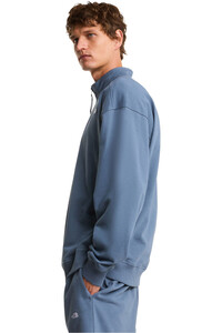 The North Face sudadera hombre U ESSENTIAL LIGHT RELAXED 1/4 ZIP CREW vista detalle