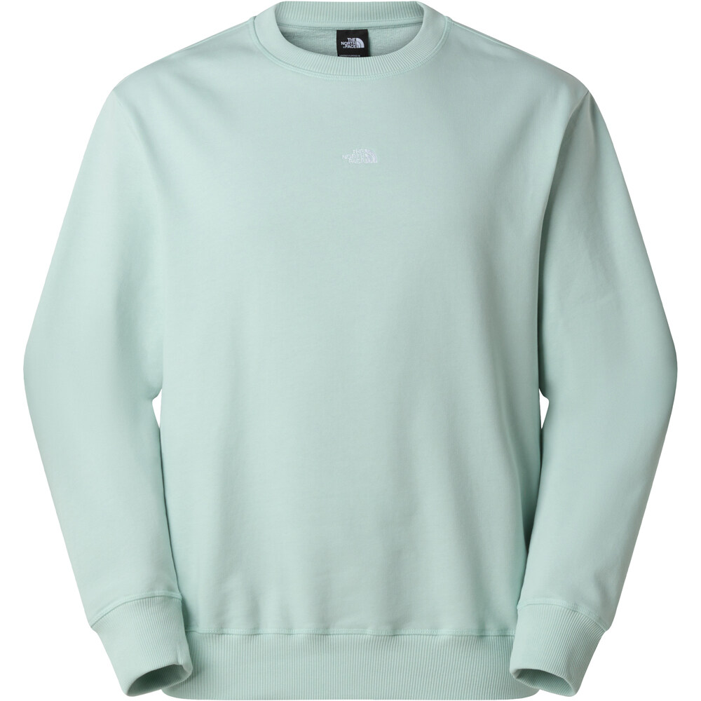 The North Face sudadera hombre U ESSENTIAL LIGHT RELAXED CREW vista detalle