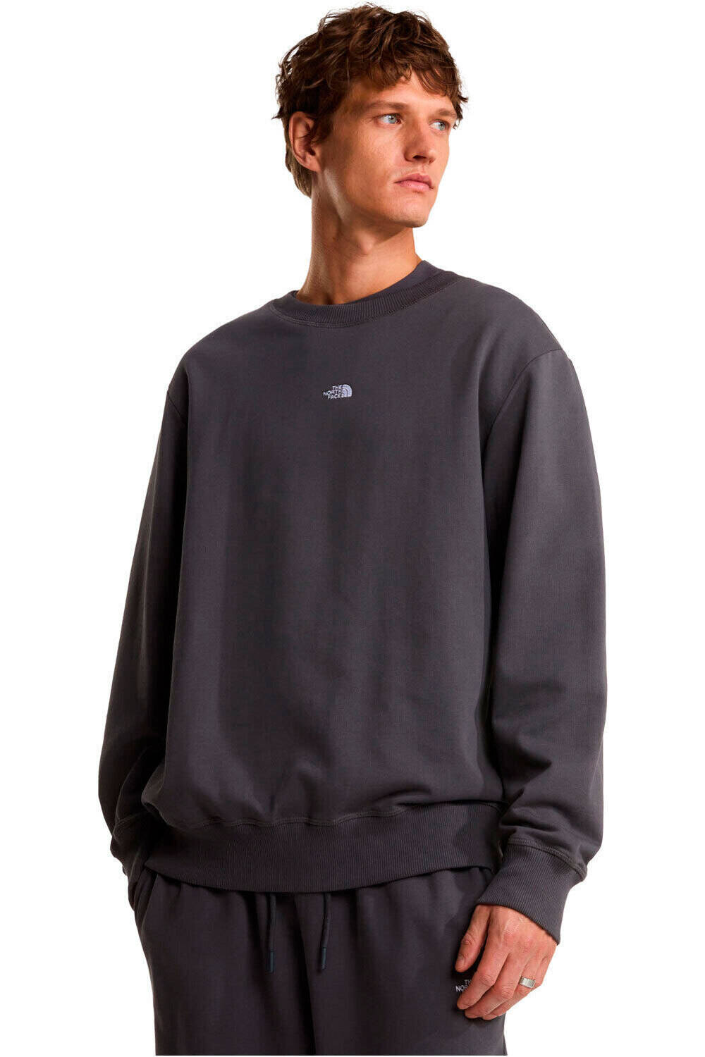 The North Face sudadera hombre U ESSENTIAL LIGHT RELAXED CREW vista frontal