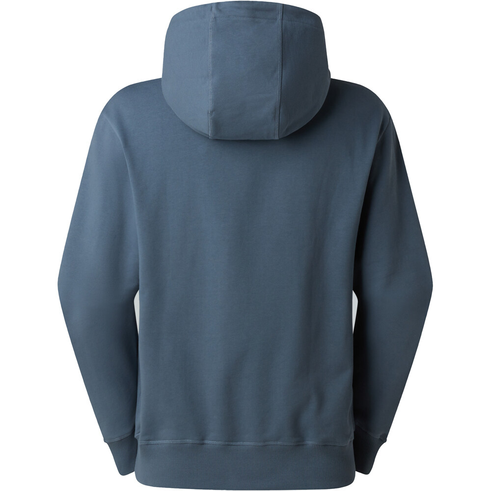 The North Face sudadera hombre U ESSENTIAL LIGHT RELAXED HOODIE vista trasera