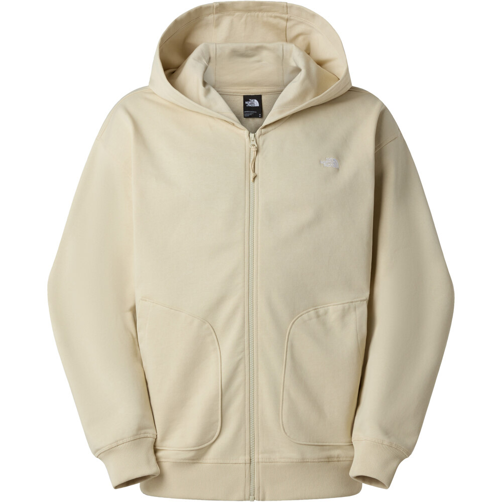 The North Face sudadera hombre U ESSENTIAL OVERSIZE FULL ZIP HOODIE 03