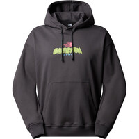 The North Face sudadera hombre U EXPEDITION CELEBRATION OVERSIZED HOODI vista detalle