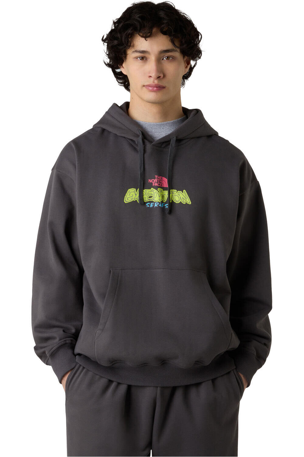 The North Face sudadera hombre U EXPEDITION CELEBRATION OVERSIZED HOODI vista frontal