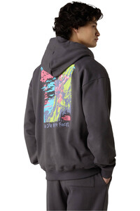 The North Face sudadera hombre U EXPEDITION CELEBRATION OVERSIZED HOODI vista trasera