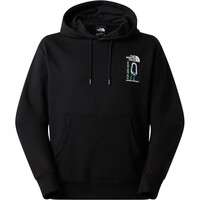 The North Face sudadera hombre U EXPLORE GEAR RELAXED HOODIE vista detalle