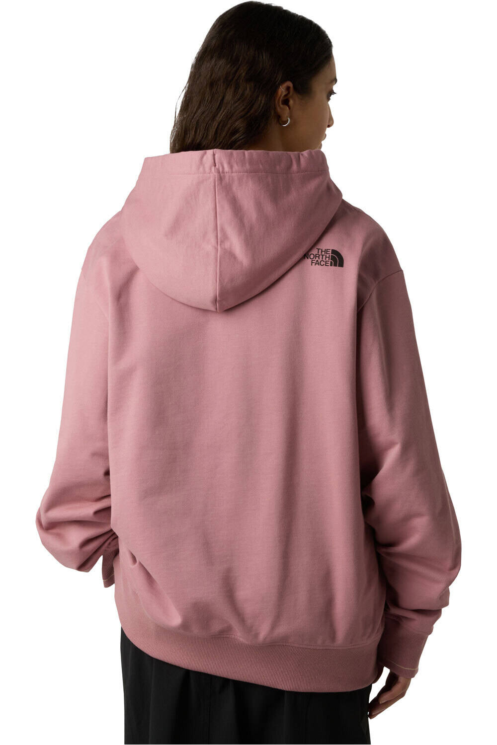 The North Face sudadera hombre U FLOWER DOME RELAXED HD SWEATSHIRT-GPH vista trasera