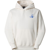 The North Face sudadera hombre U MOUNTAIN CELEBRATION RELAXED HOODIE-GR vista detalle
