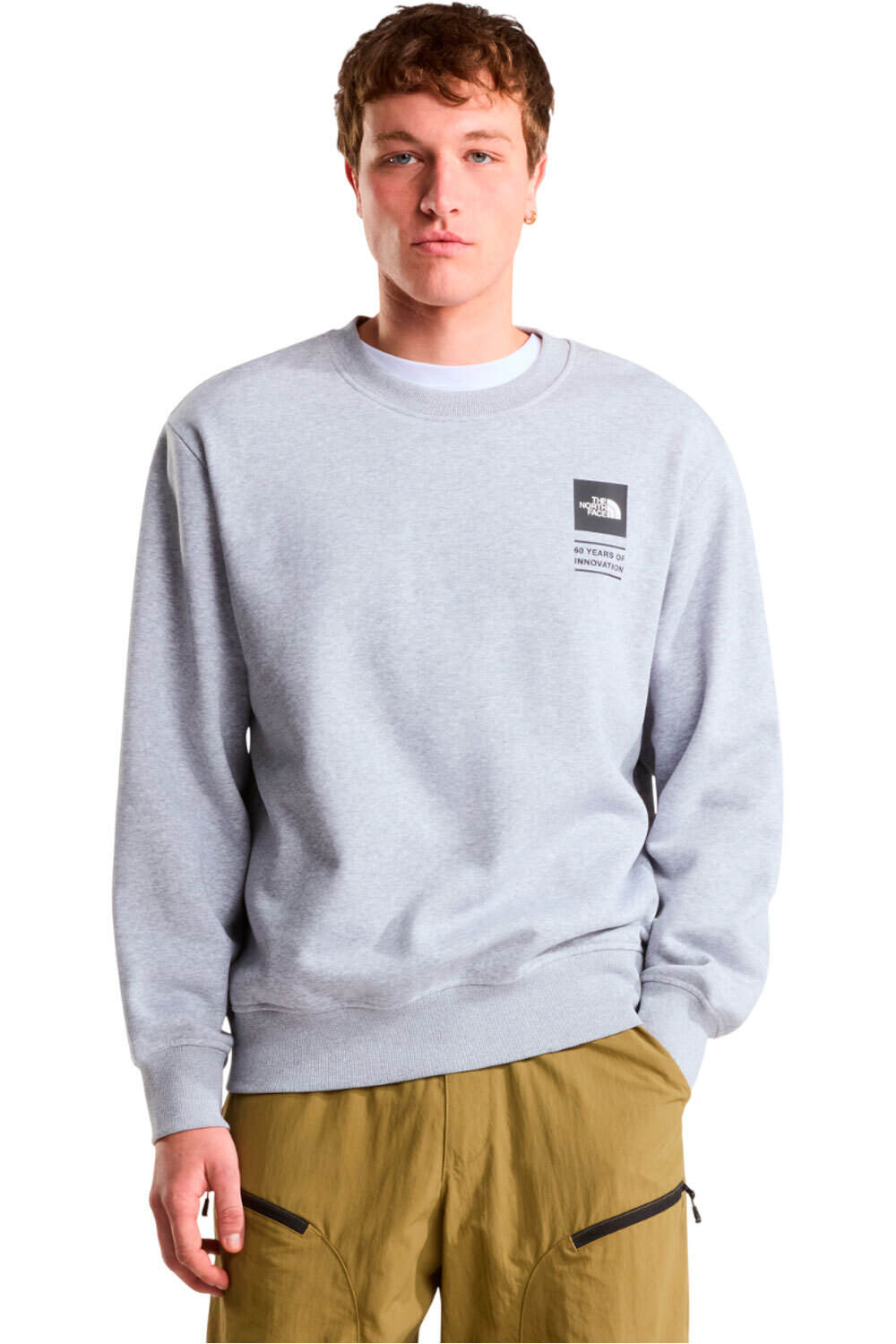 The North Face sudadera hombre U TNF CELEBRATION RELAXED CREW-GRAPHIC vista frontal