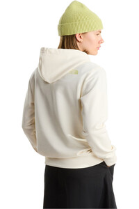 The North Face sudadera mujer W DREW PEAK LIGHT REGULAR HOODIE vista trasera