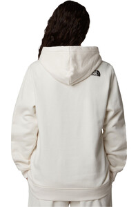 The North Face sudadera mujer W DREW PEAK PULLOVER HOODIE vista trasera