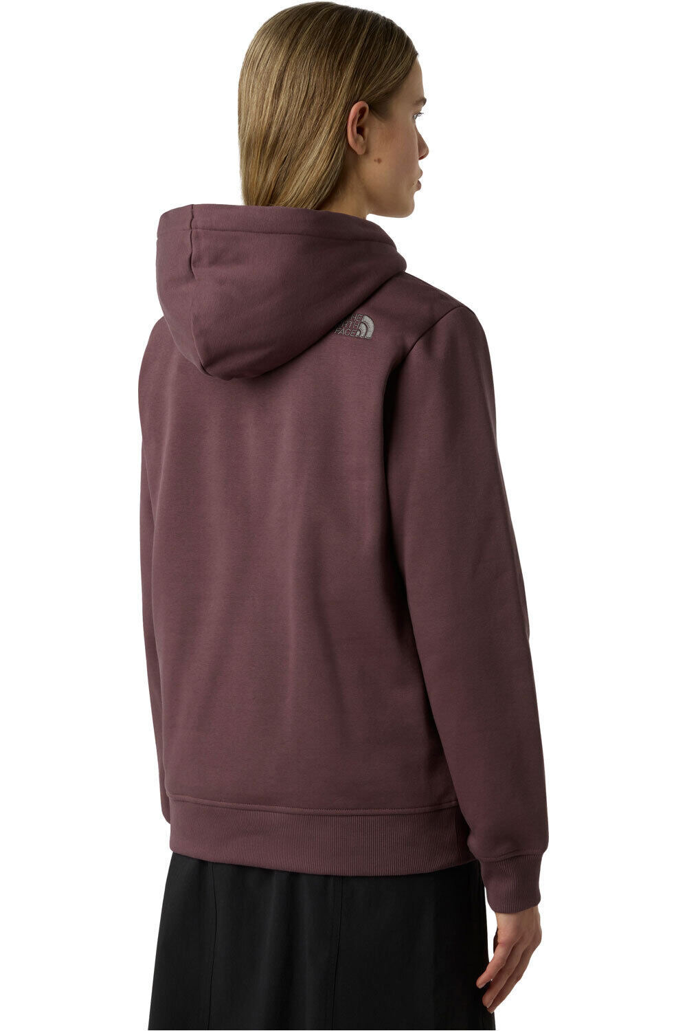 The North Face sudadera mujer W DREW PEAK PULLOVER HOODIE vista trasera