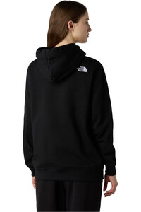 The North Face sudadera mujer W DREW PEAK PULLOVER HOODIE vista trasera