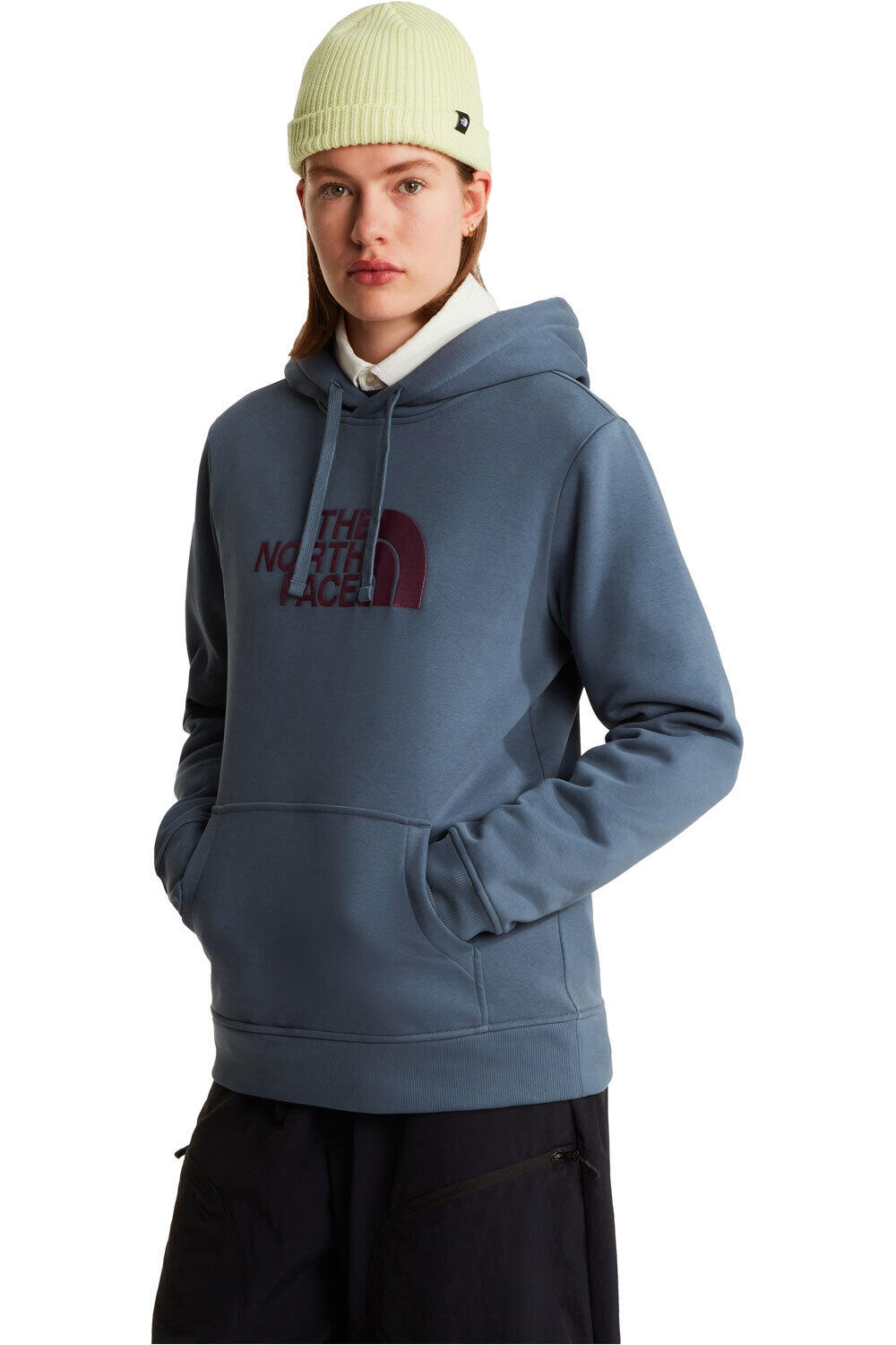 The North Face sudadera mujer W DREW PEAK REGULAR HOODIE vista frontal