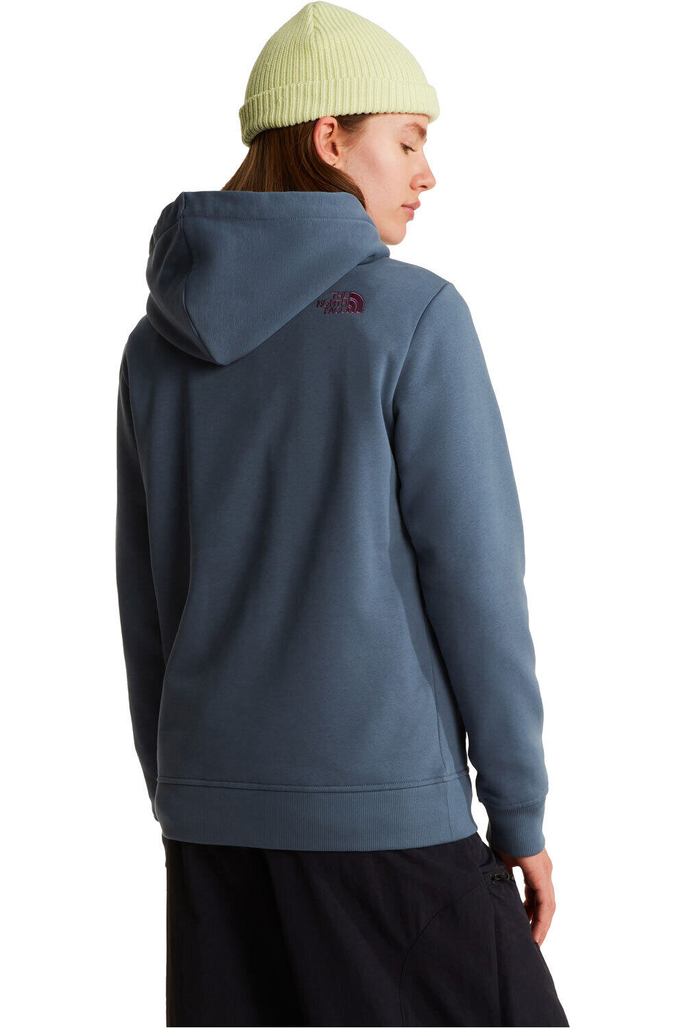 The North Face sudadera mujer W DREW PEAK REGULAR HOODIE vista trasera