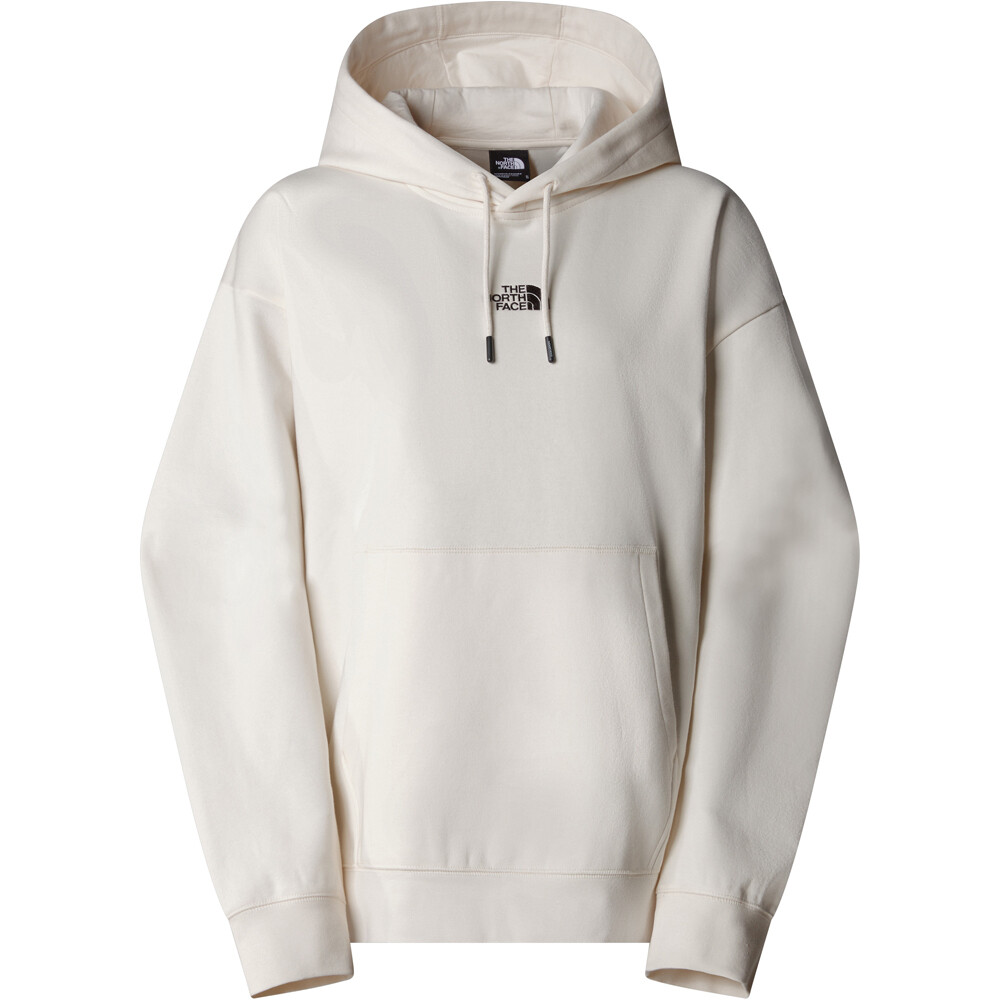 The North Face sudadera mujer W ESSENTIAL HOODIE vista detalle