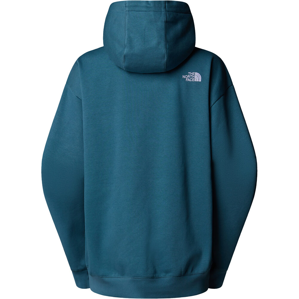 The North Face sudadera mujer W ESSENTIAL OVERSIZE HOODIE 03