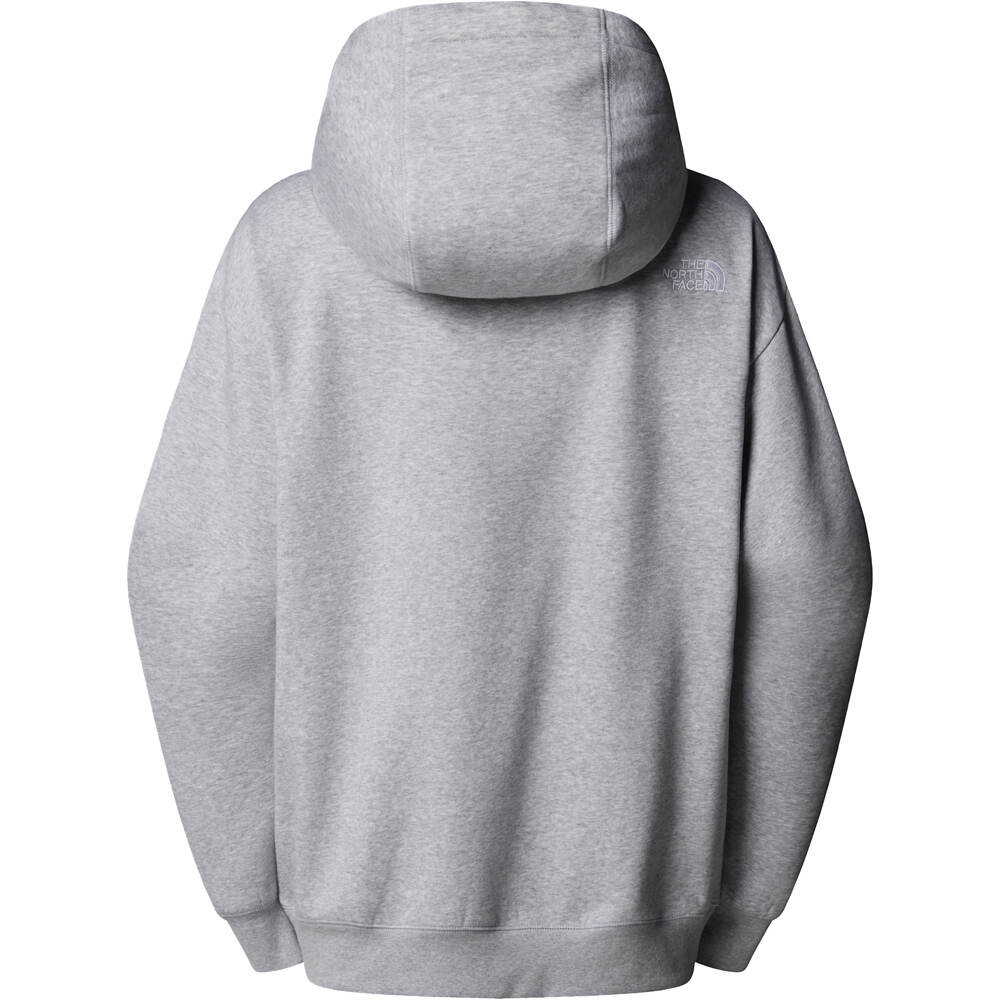 The North Face sudadera mujer W ESSENTIAL OVERSIZE HOODIE 03
