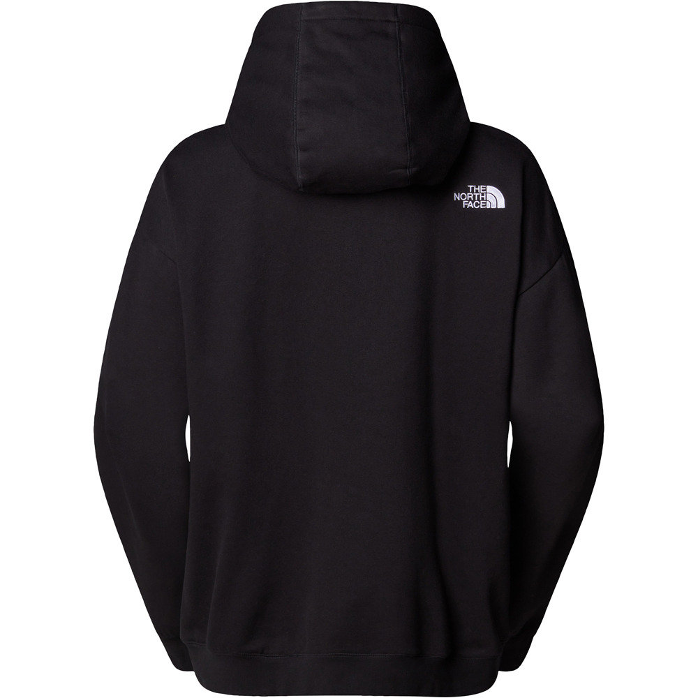 The North Face sudadera mujer W ESSENTIAL OVERSIZE HOODIE 03