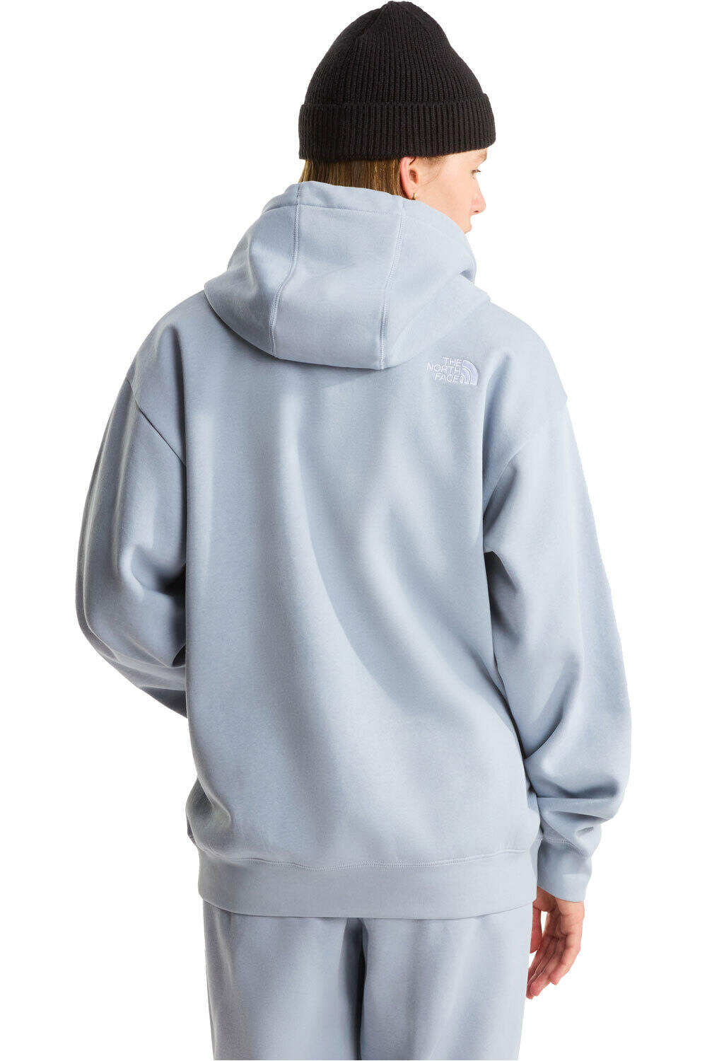 The North Face sudadera mujer W ESSENTIAL OVERSIZE HOODIE vista trasera