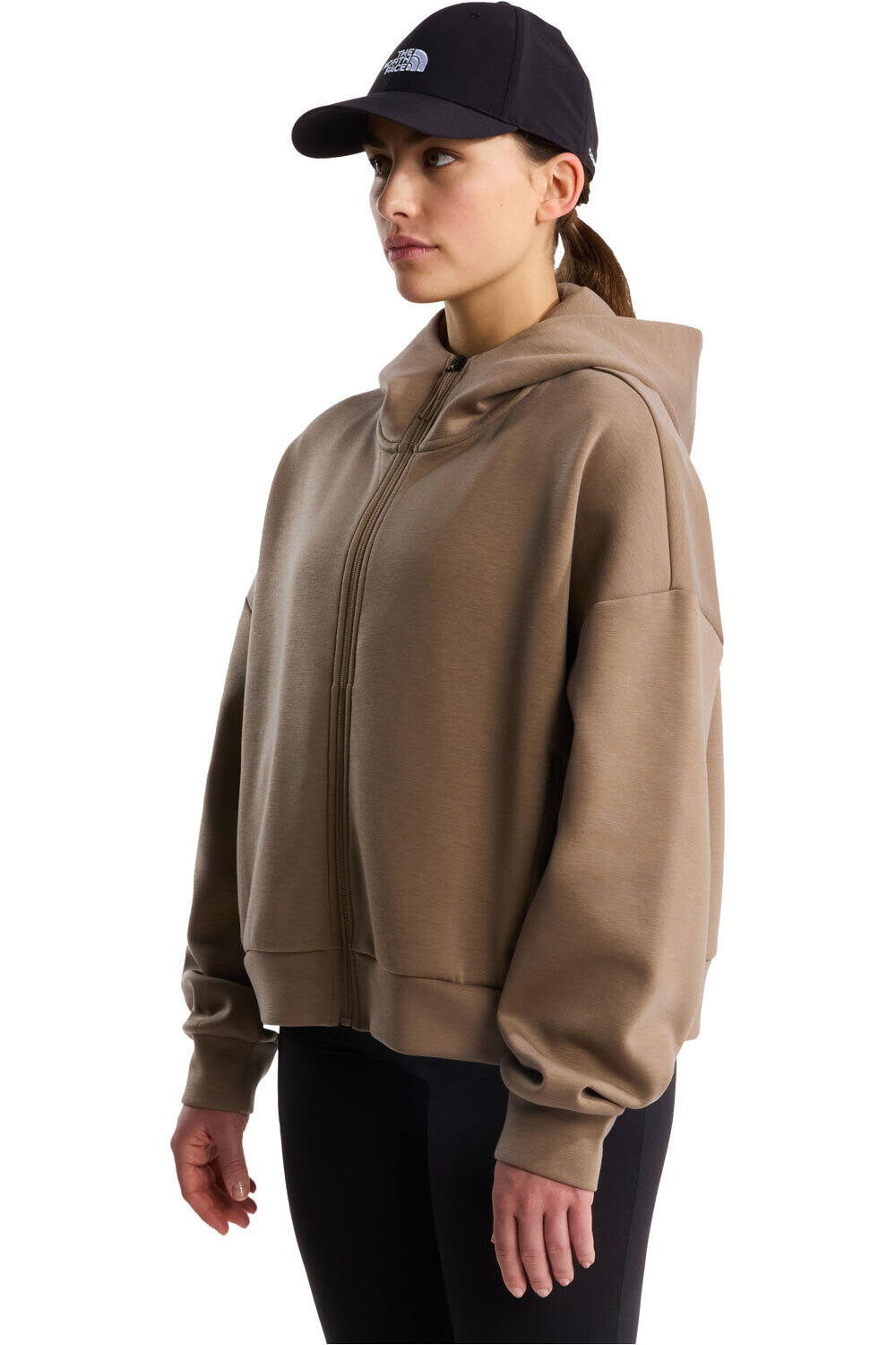 The North Face sudadera mujer W JAIDA FULL ZIP HOODED JACKET vista frontal