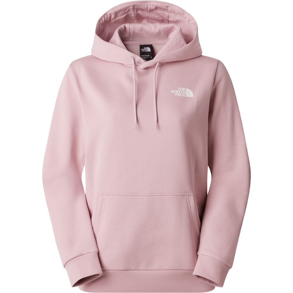 The North Face sudadera mujer W SIMPLE DOME REGULAR HOODIE vista detalle