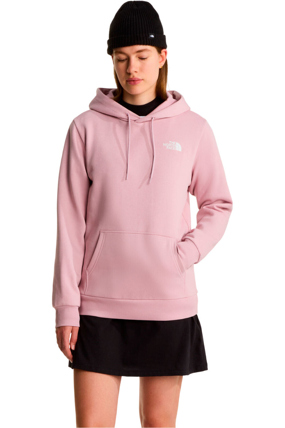 The North Face sudadera mujer W SIMPLE DOME REGULAR HOODIE vista frontal