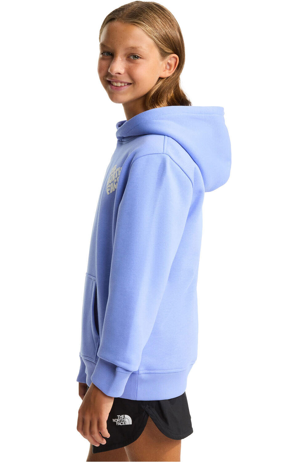 The North Face sudadera niña G BRAND PROUD RELAXED HOODIE vista detalle