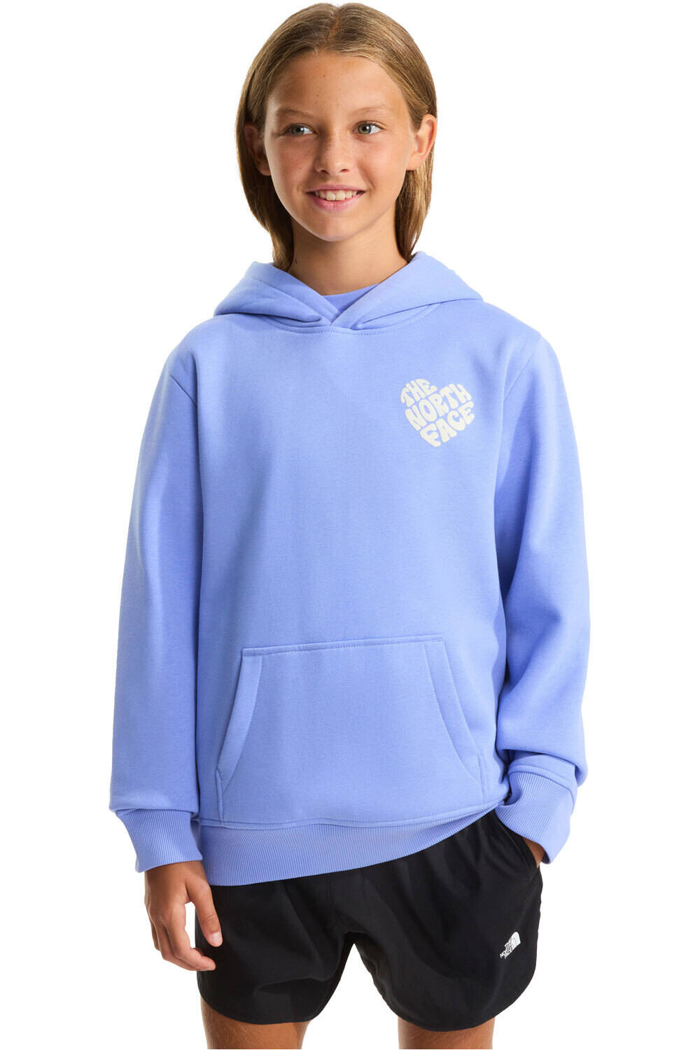 The North Face sudadera niña G BRAND PROUD RELAXED HOODIE vista frontal